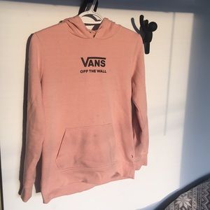 Pink vans hoodie
